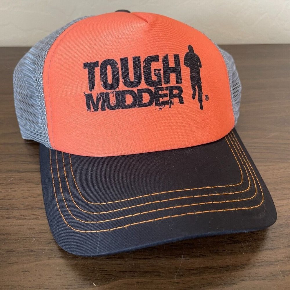 Tough Mudder Mud Run SUPER AWESOME Race Day SnapBack Trucker's Cap Hat!